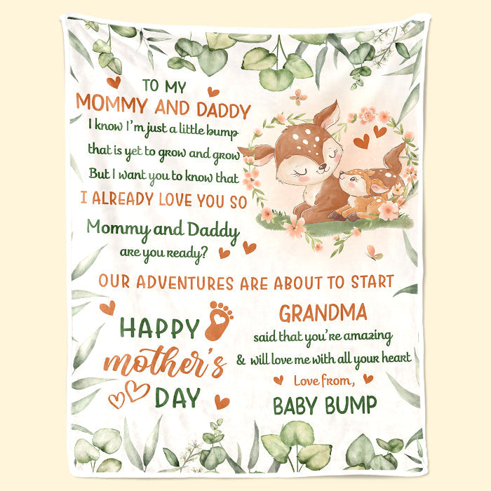 Home Personalized Custom Baby Blanket