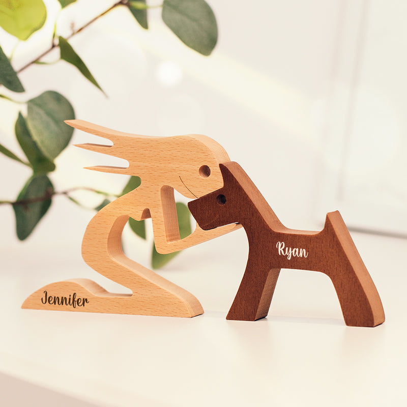 Personalized Custom Wooden Pet Carvings