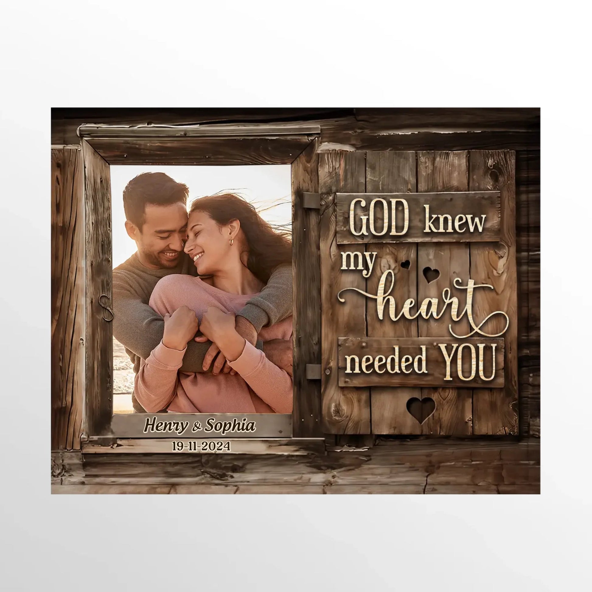 Couple Personalized Custom Car Visor Clip
