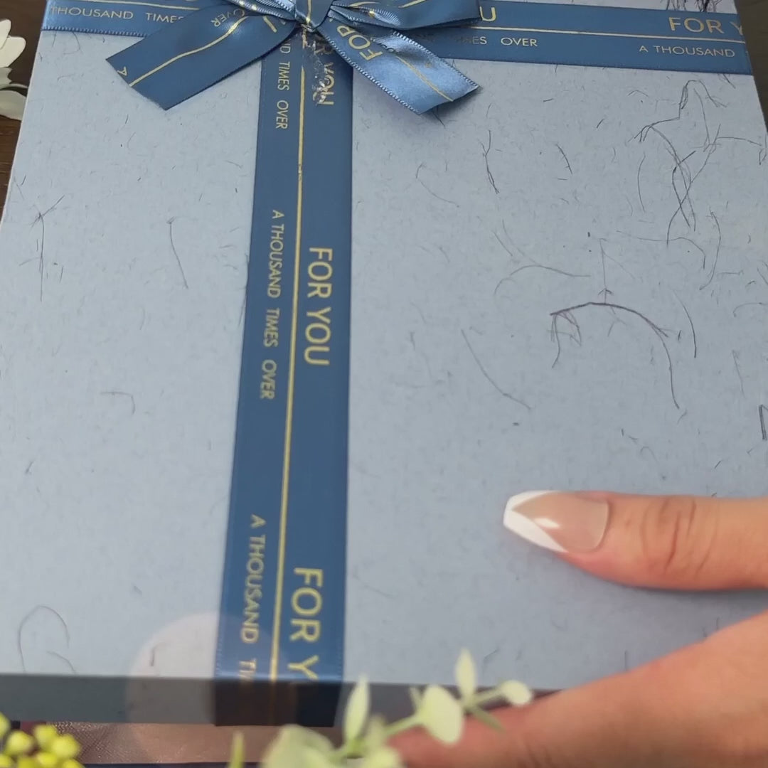 Custom Photo Square Shaped Memorial Stone