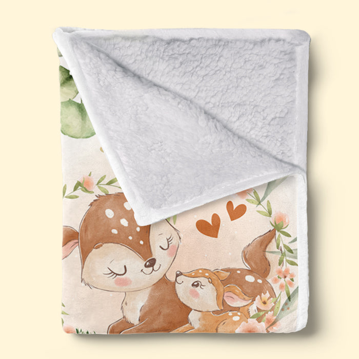 Home Personalized Custom Baby Blanket