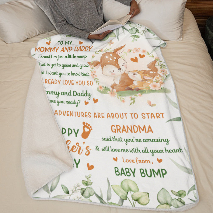 Home Personalized Custom Baby Blanket
