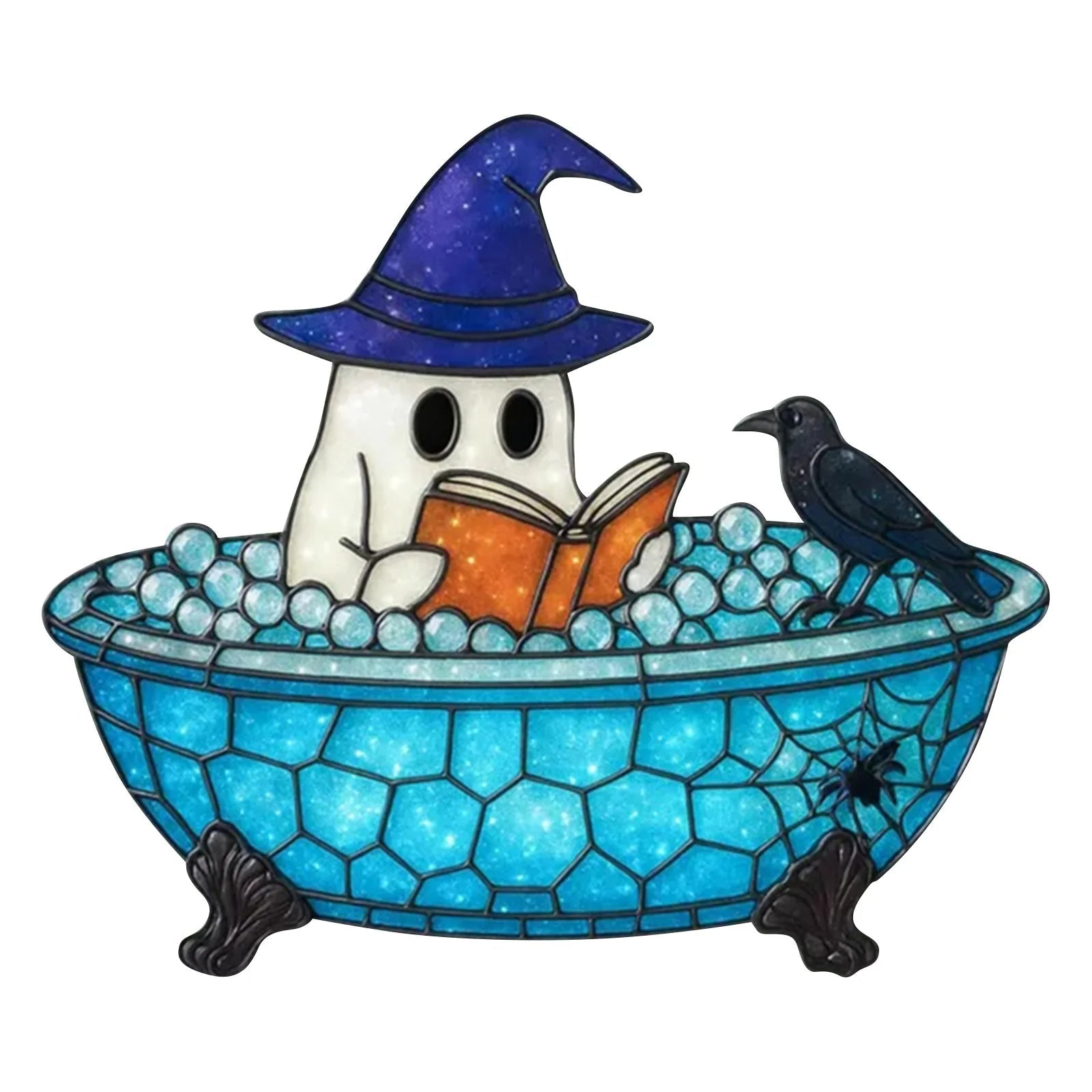 3D Physical Ghost Buble BathLamp